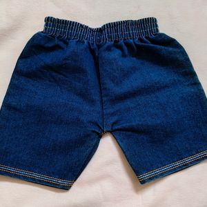 Denim Shorts For Babies