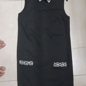 Black Colerneck Dress