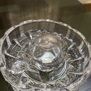 Crystal Tortoise With Plate