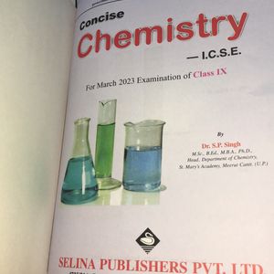 Chemistry book Class IX