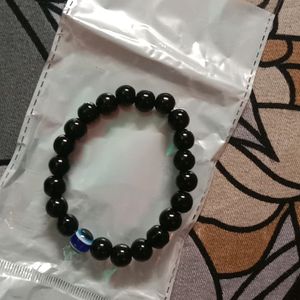 Evil Eye  Black And White Combo Bracelet