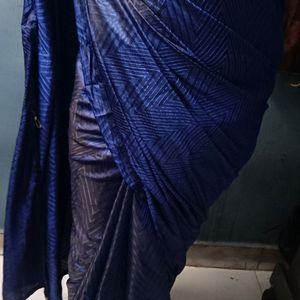 Navy Blue Saree It's New