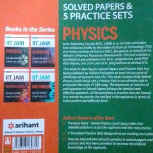 IIT JAM PHYSICS Solved Paper With Practice Set