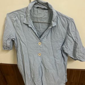 Blue Allen Solly Shirt