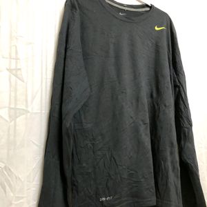 Nike Charcoal Long Sleeve T Shirt