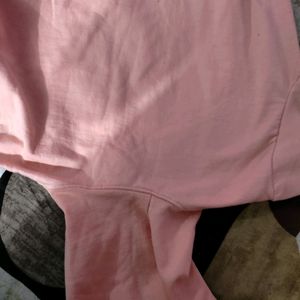 Cute Pink Hoodiee Bust 30/32 Used 2 Time Only