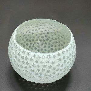 Star Design Mosaic Glass Tealight Holder