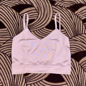 Shiny Bralette Crop Top