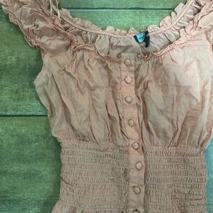 Cottage Core Fairy Top Offshoulder