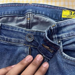 Jinjer 34 Waist Jeans 40 Inch Height Good Conditio