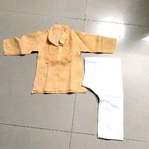 New Kurta Pajama Set (6-9 Months)