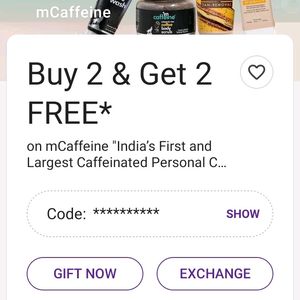 mCaffeine Voucher