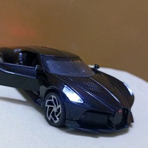 La Vaiture Naire Black Colour Bugatti Car Diecast