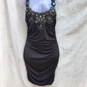 BLACK SEXY BODYCON DRESS