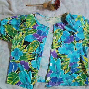 🌼🌺 Crop Shirt For Women 🌼🌺