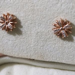 Giva Rose Gold Floral Dreams Studs