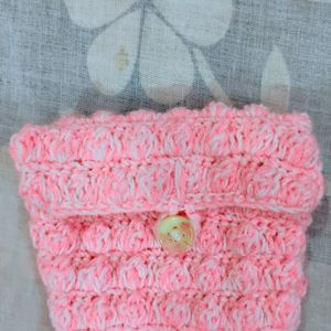 Mini Crochet Wallet