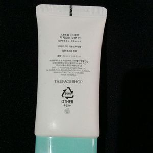 Matte Water Resistant Face Shop Korean Sunscreen