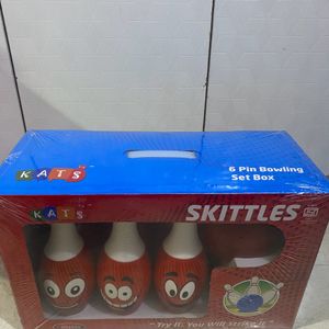 Skittles Bowling Set