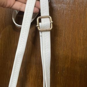 White Sling Bag