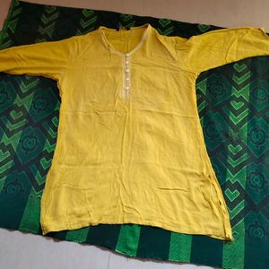 Kurta Set Mustard Colour