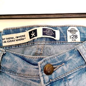 Stylish Damage Denim Jeans