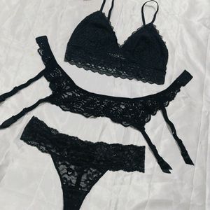 Imported 3 Piece Lingerie Set