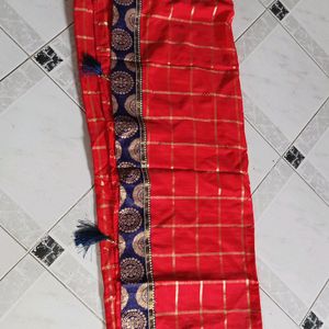 Red saree good condition