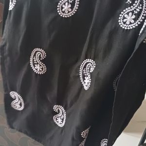 Black Long Kurti