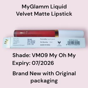 2 My Glamm brand New Lipsticks