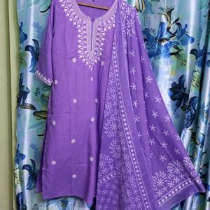 New/Unused Embroidered Kurta Set