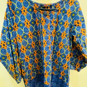 XL Blue short Kurti