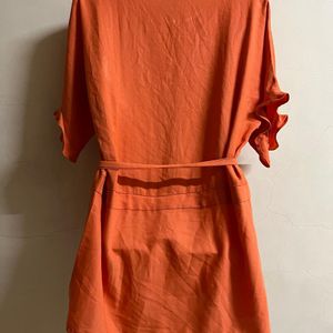 Korean Designer Orange One Piece❤️