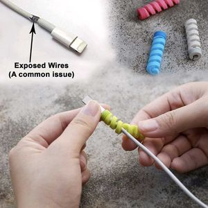 HUMBLE Spiral Cable Protector Set of 2 (8 Pieces)