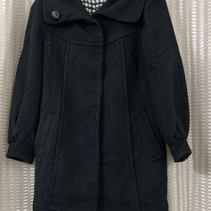 Thigh Length_Three Quarter Sleeves_Winter_Coat