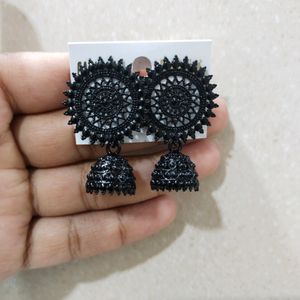 Black Combo Earings