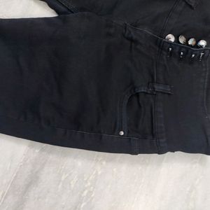 Black High Waist Jeans