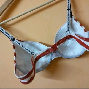 Padded Red And White / Black Bra Combo Free 🚚