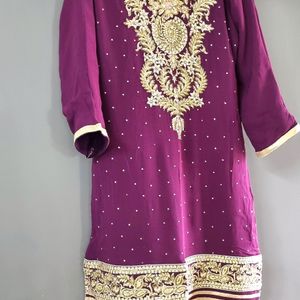 Shaded Gharara Set