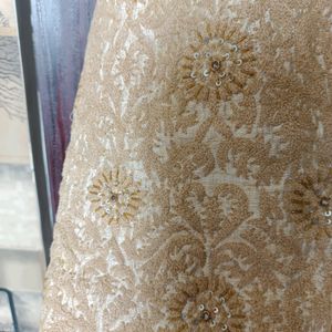 Beige Sherwani