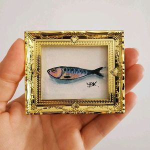 Handmade Painting Frame Fridge Magnets