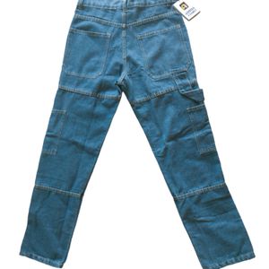 Unisex Brand New Navy Cargo Pants Jeans
