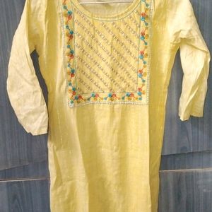 Pure Cotton Kurta Pant Set