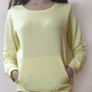 Lemon Yellow Sweatshirt