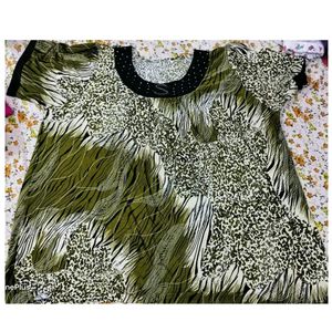 Georgette Printed Top For Women