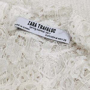 Zara White Top
