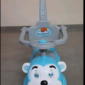 Baby Car With Handle And Music System