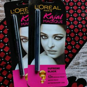 L'oreal kajal pack of 2