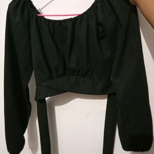 Boatneck Crop Top