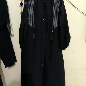 Black Naqab With Dupatta